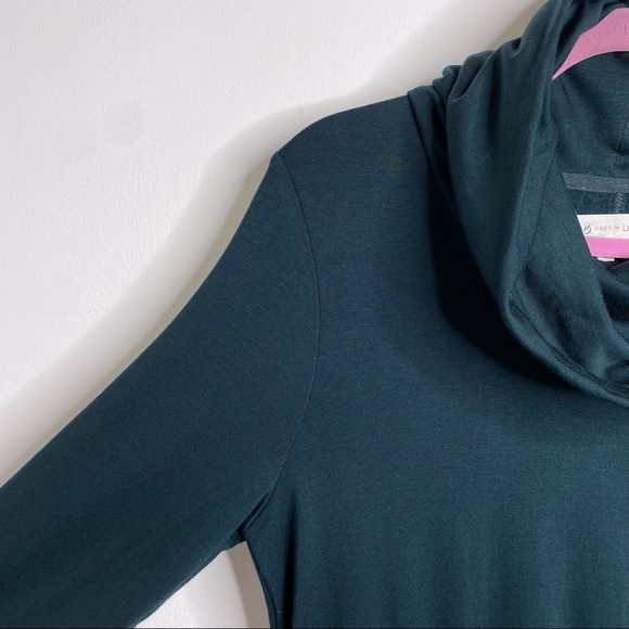 Lou & Grey LOFT Soft-Blend Drawstring Cowl Dress - Picture 5 of 11